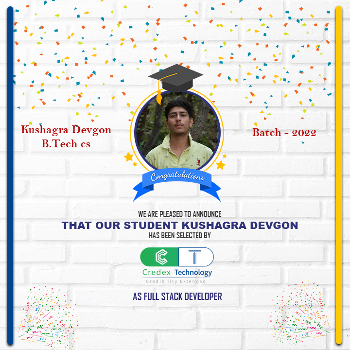 placed student